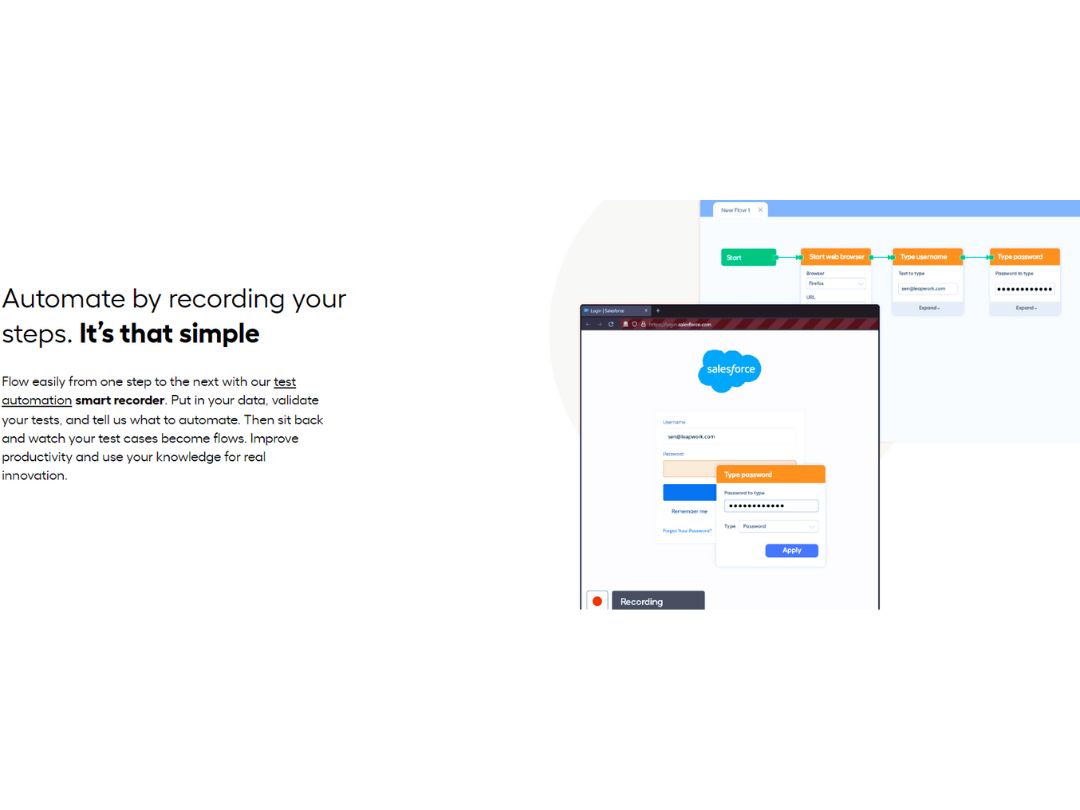 LeapWork-automate by recording your steps