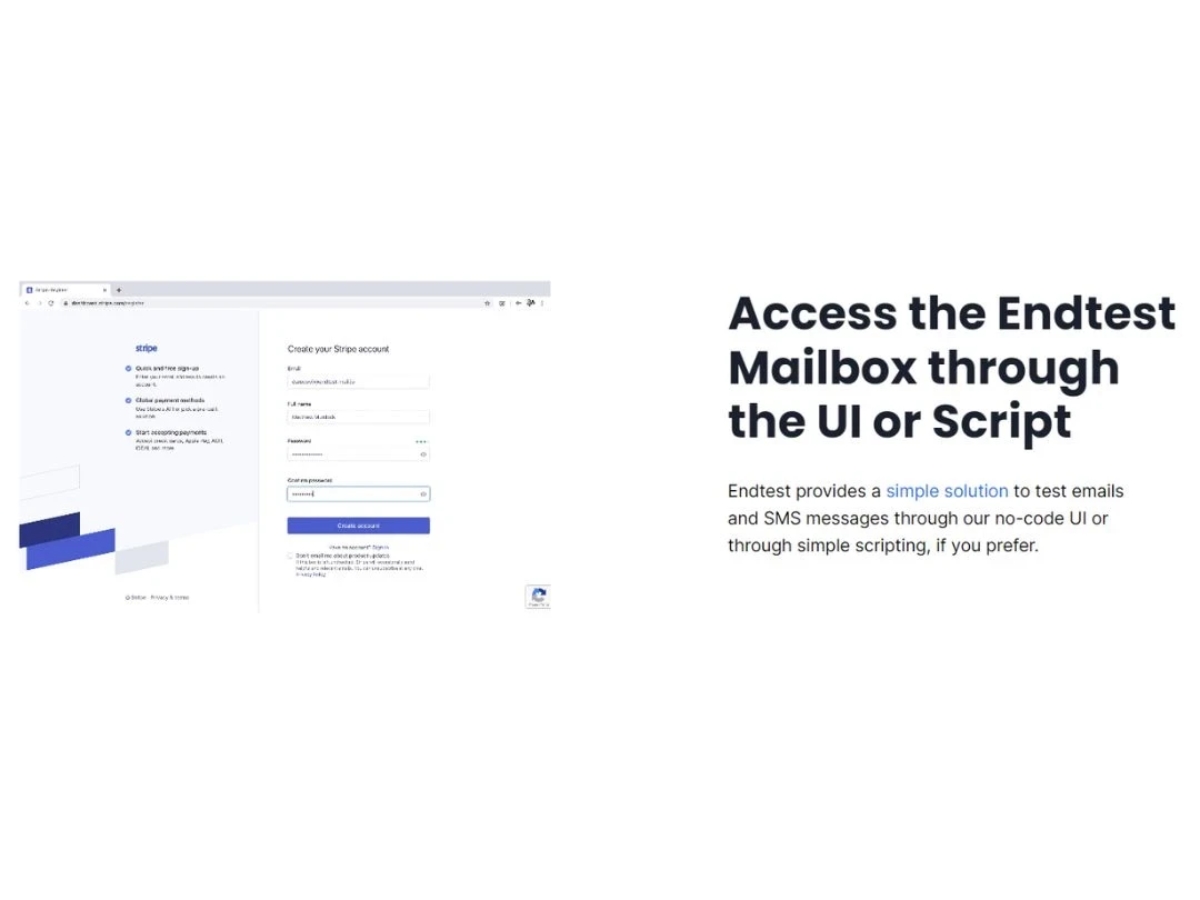 Endtest-script