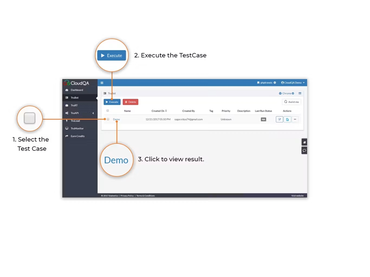 CloudQA-demo