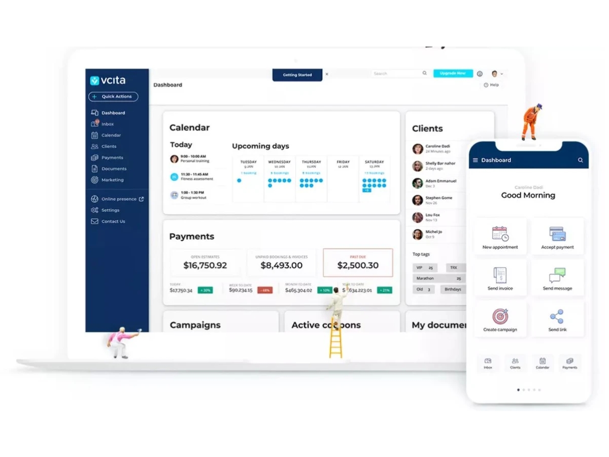 Vcita-dashboard