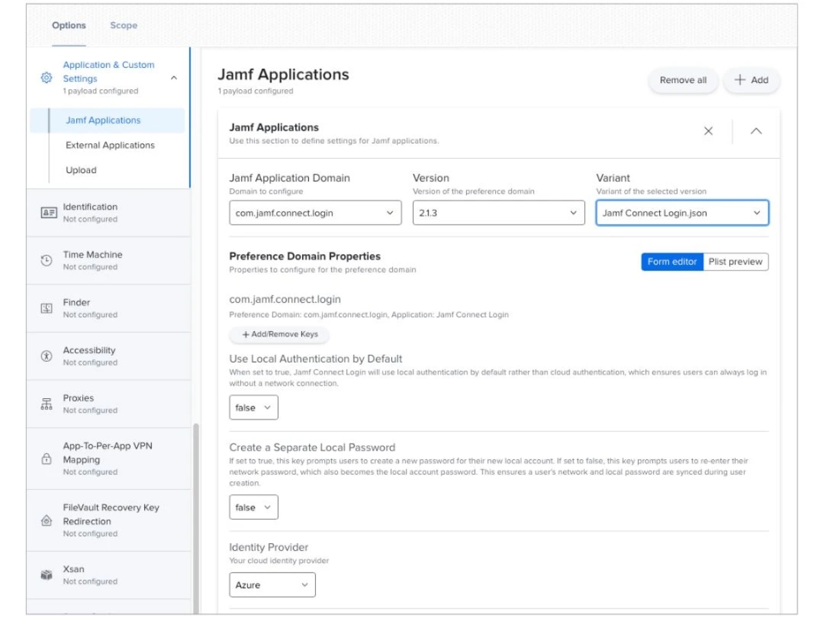 Jamf Connect-application