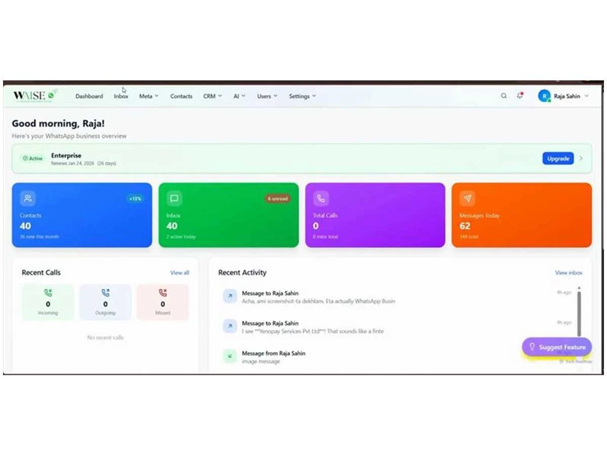 WAiSE-dashboard