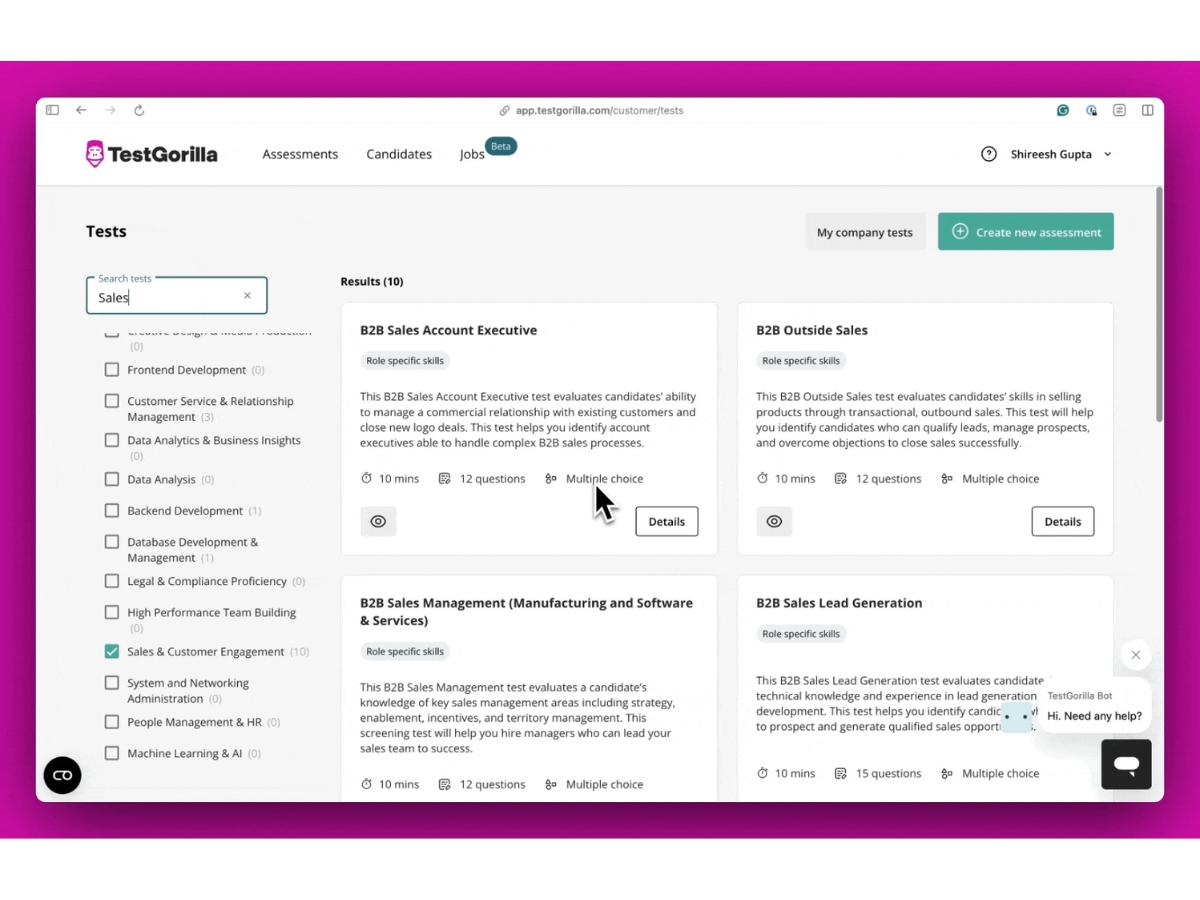TestGorilla-tests