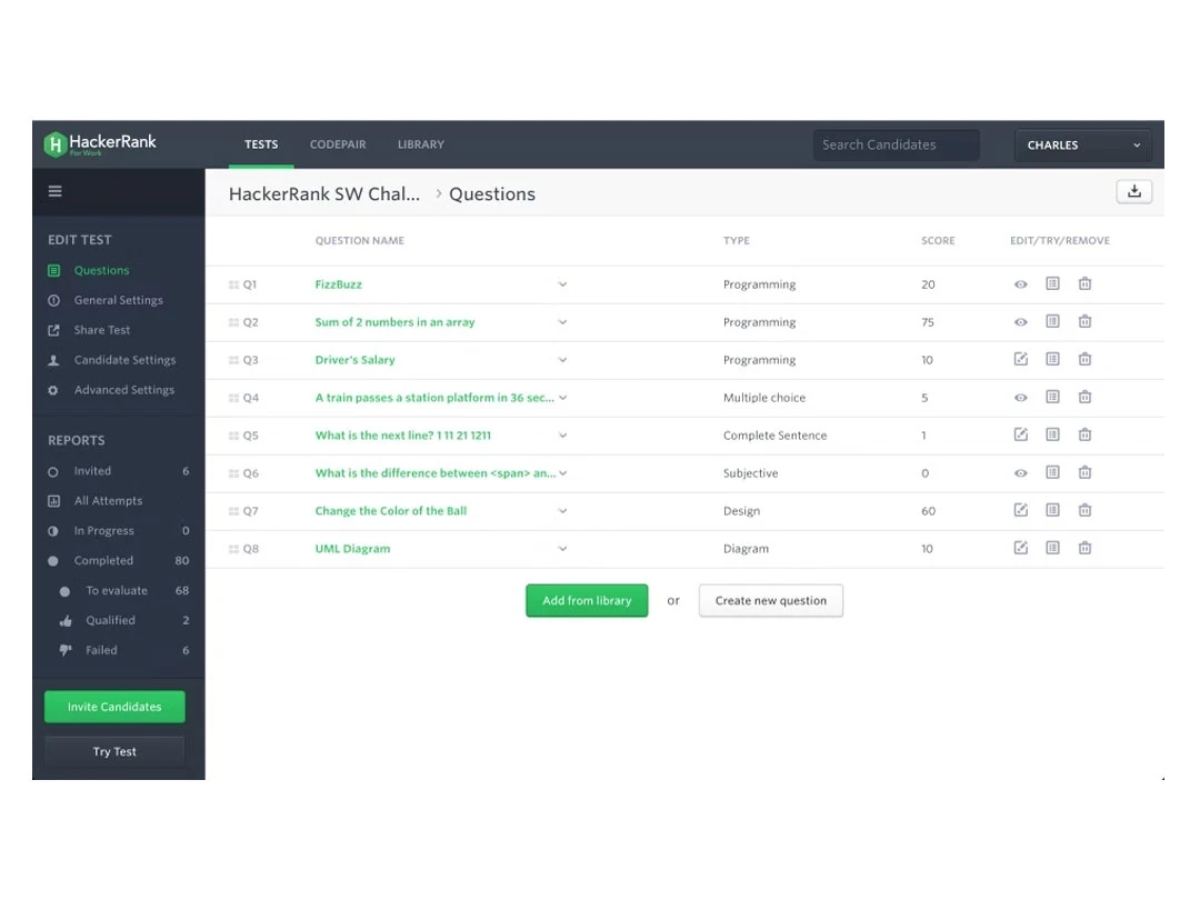 HackerRank-questions
