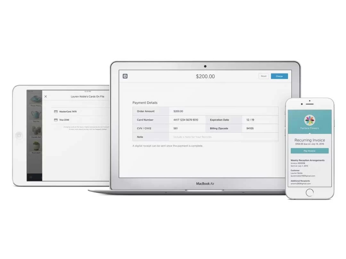 Square Payments-details