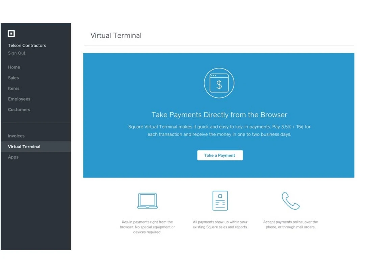 Square Payments-transaction