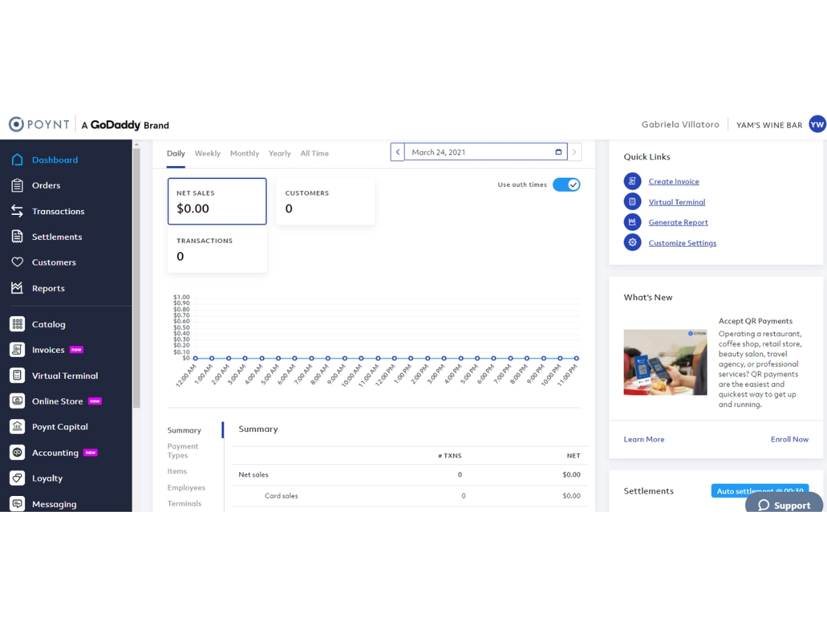 Poynt-dashboard