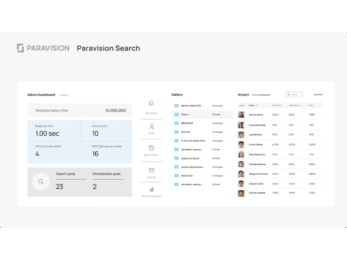 Paravision-search