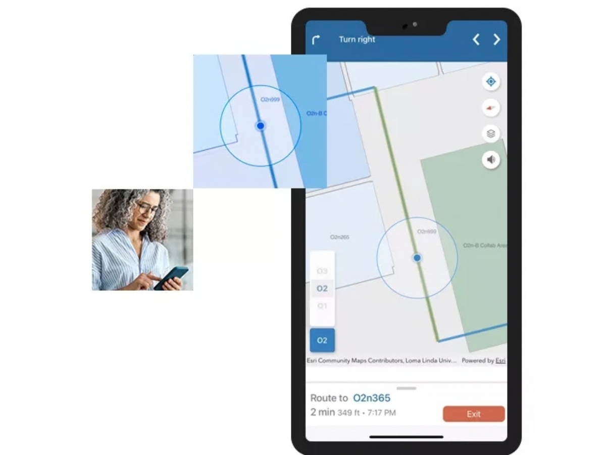 ArcGIS IPS-navigation