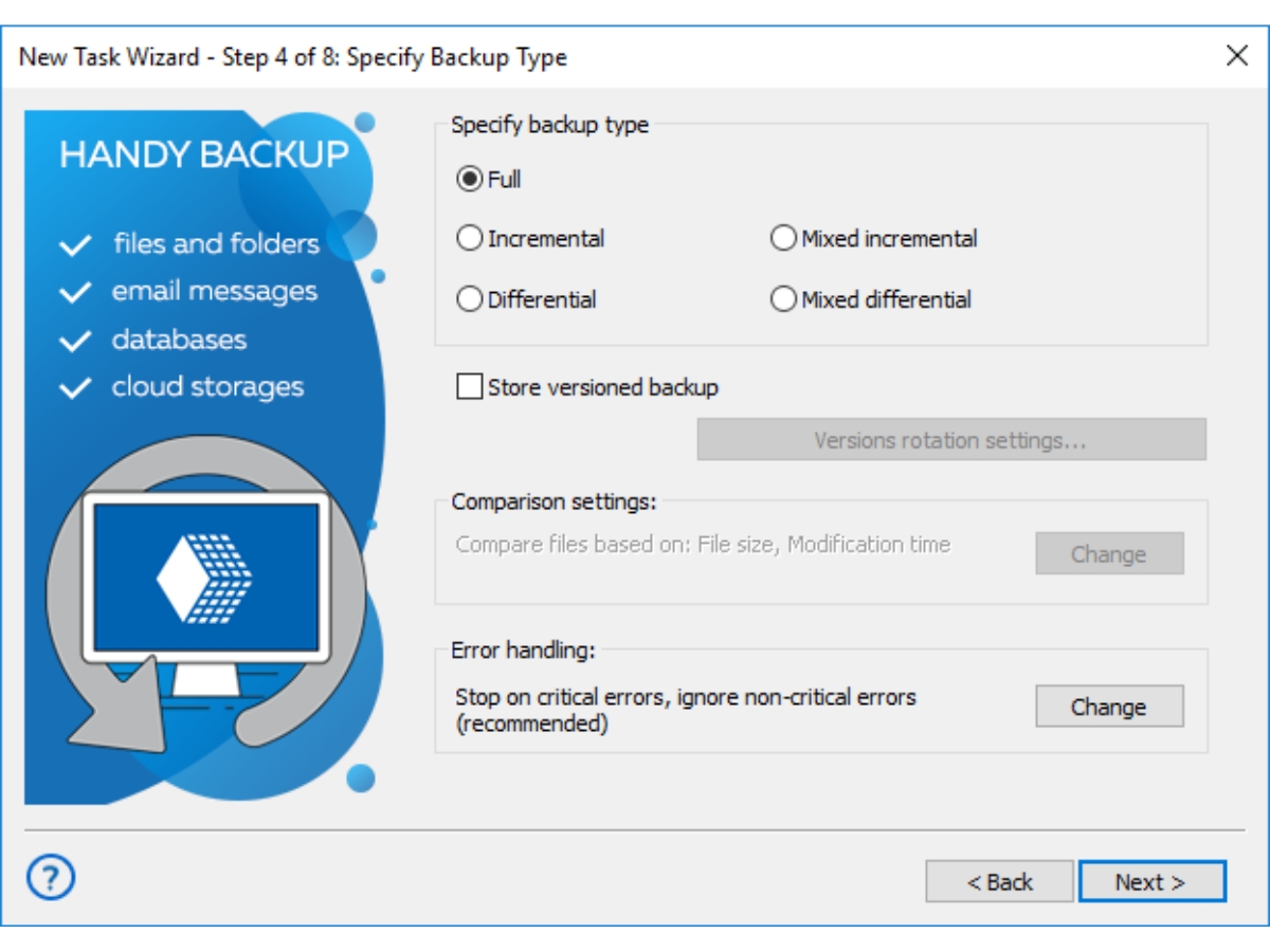 Handy Backup-type