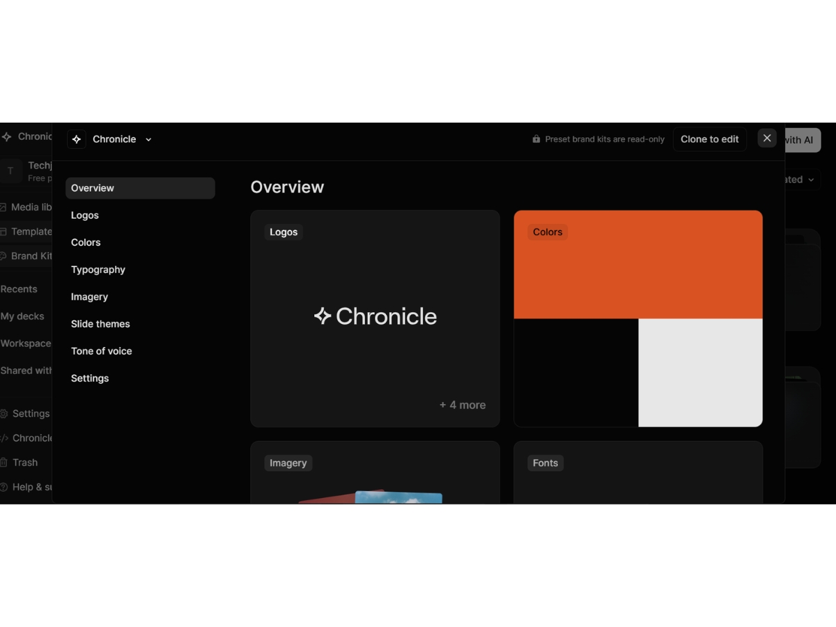 Chronicle-brand kit
