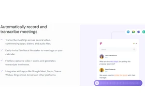 Fireflies Transcribe Meeting