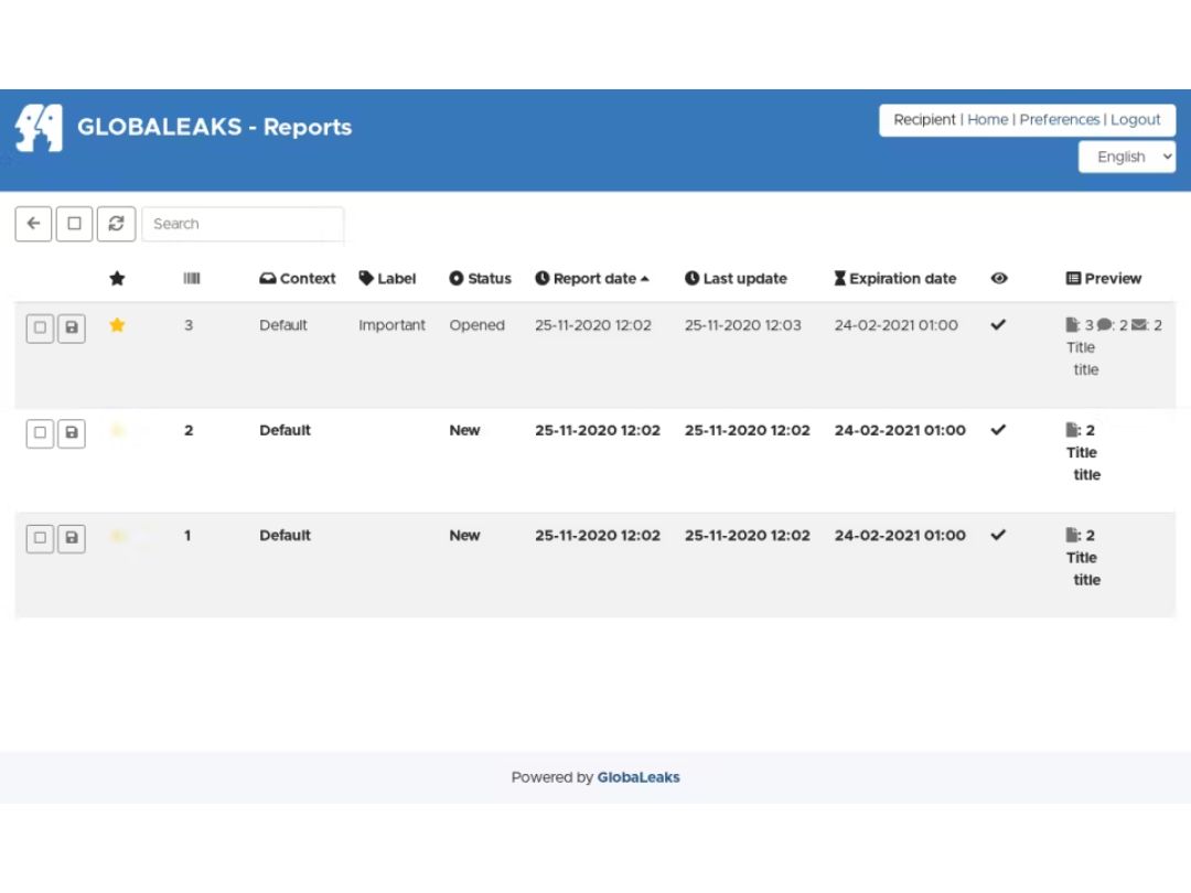 globaleaks-reports
