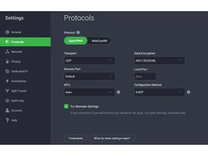 private internet access protocols