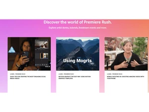 Adobe Premiere Rush world of rush