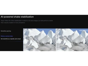 Topaz Video AI Stabilization
