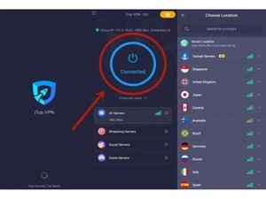 iTop VPN locations