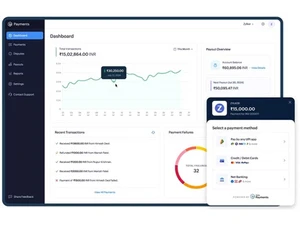 Zoho Payments dashboard