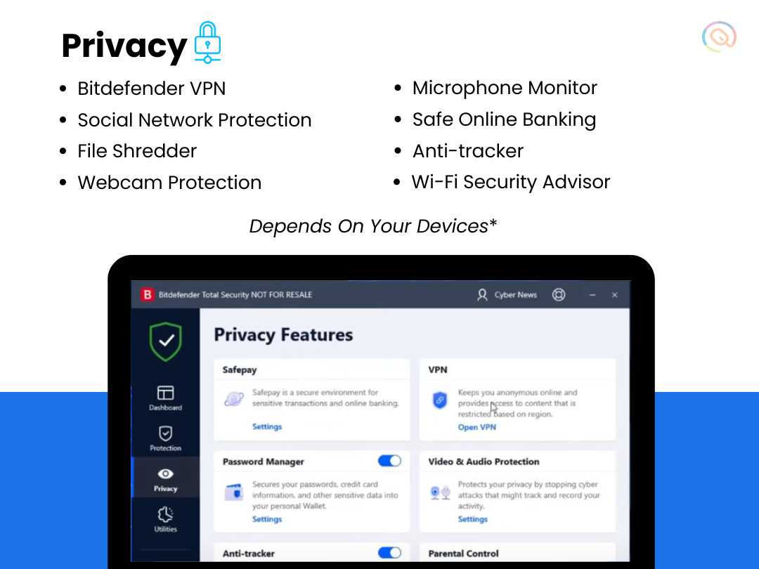 BitDefender Total Security safe us