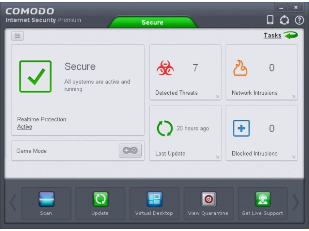 Comodo Antivirus secure