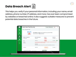 Quick Heal Total Security data breach