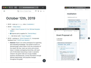 Roam Research meditation