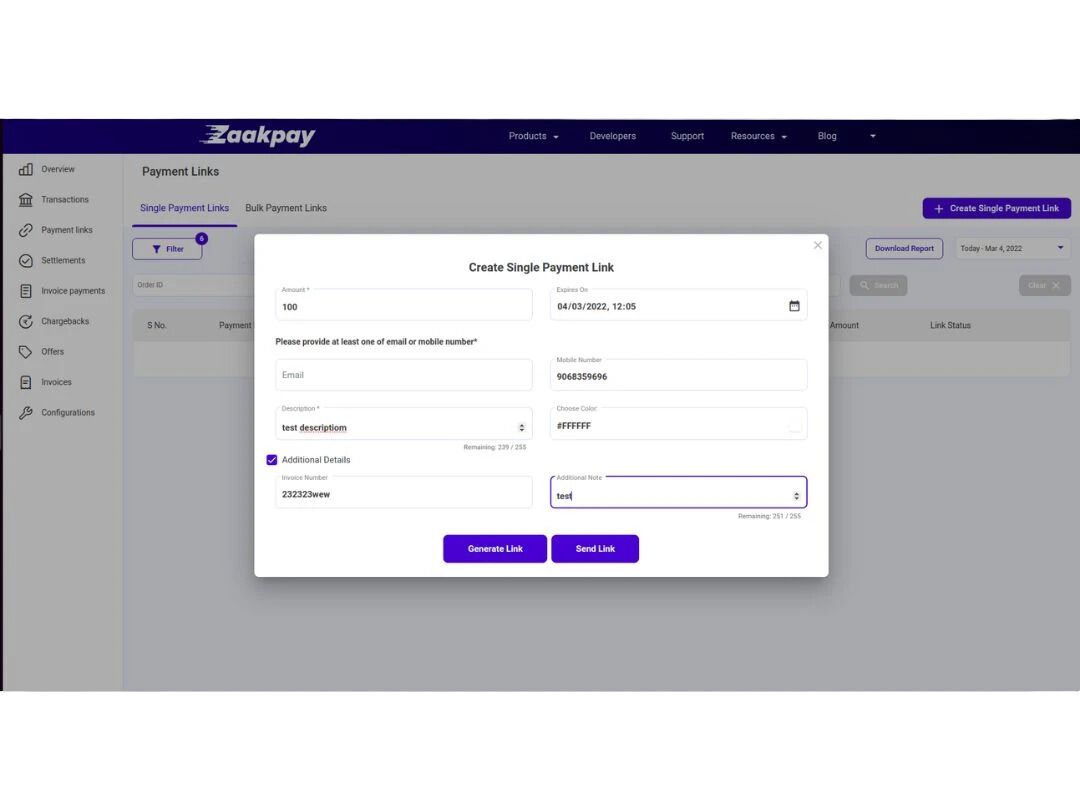 Zaakpay payment