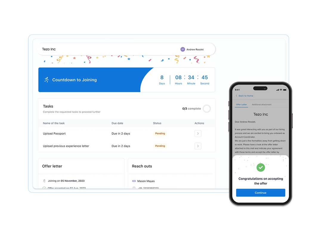 keka hr tasks