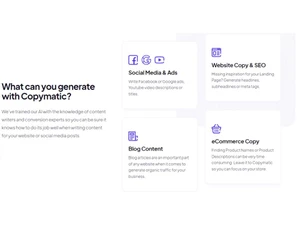 Copymatic Generate with copymatic