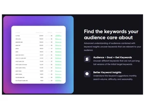 SEO.ai Better keyword insights