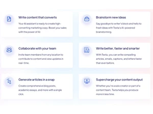 How Texta will make you more productive