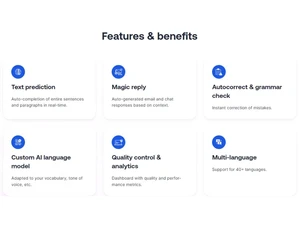 Typewise Features & benefits