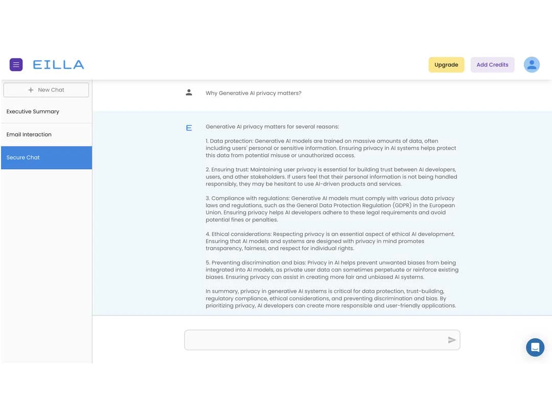 eilla secure chat