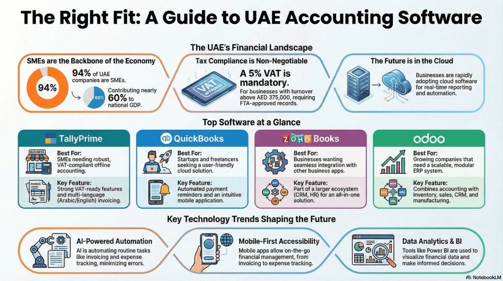 guide to choosing accounting software in UAE