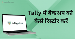 Backup and Restore in Tally in Hindi