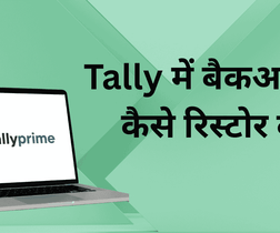 Backup and Restore in Tally in Hindi