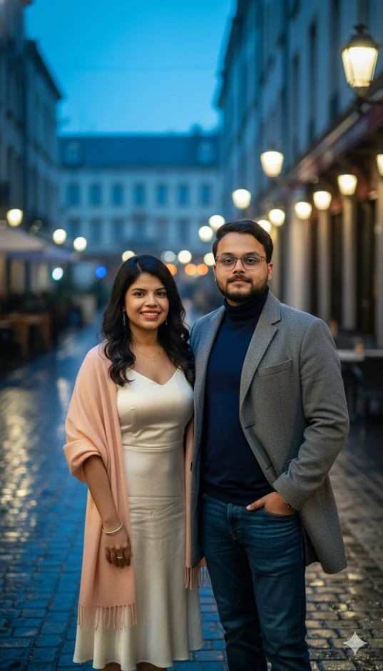 यूरोपीय गली में शाम का जादू - 