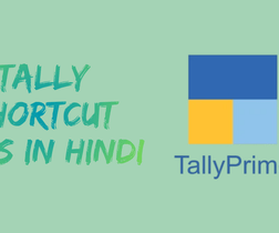 Tally Shortcut Keys in Hindi
