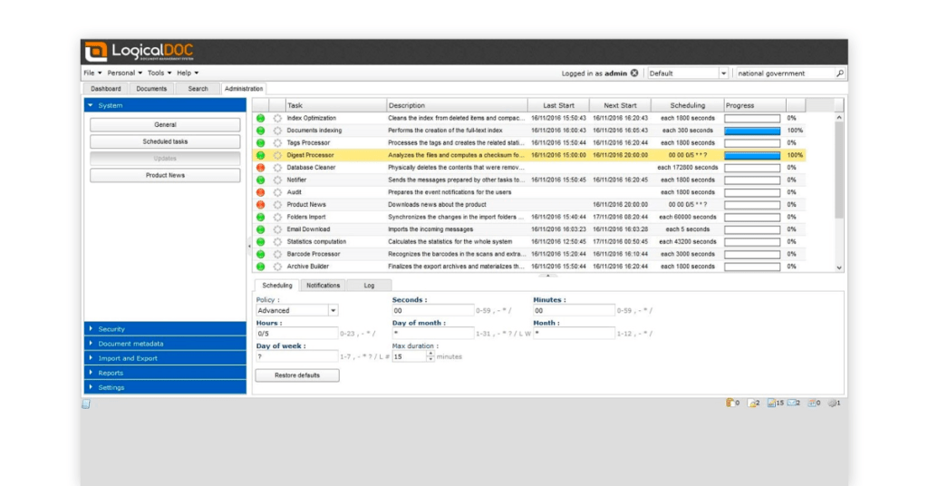 Free offline document management software