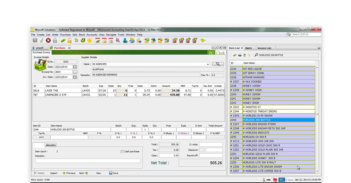 Pharmacy software systems