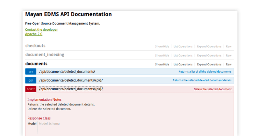 Opensource document management system