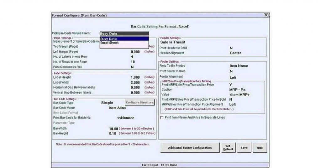 Busy Accounting best billing software