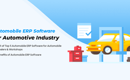 Best 5 Automobile ERP Software for Automotive Industry India