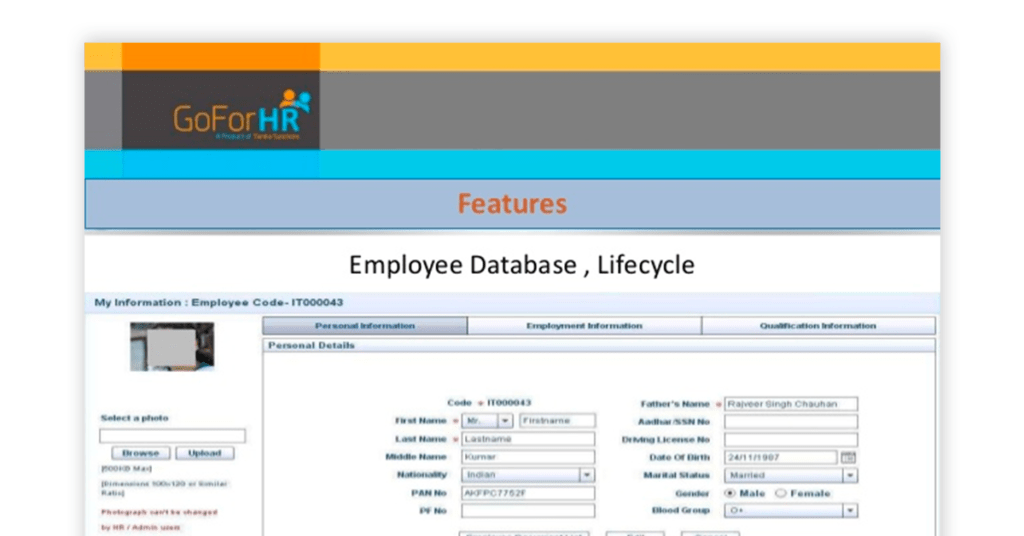 GoForHR Software