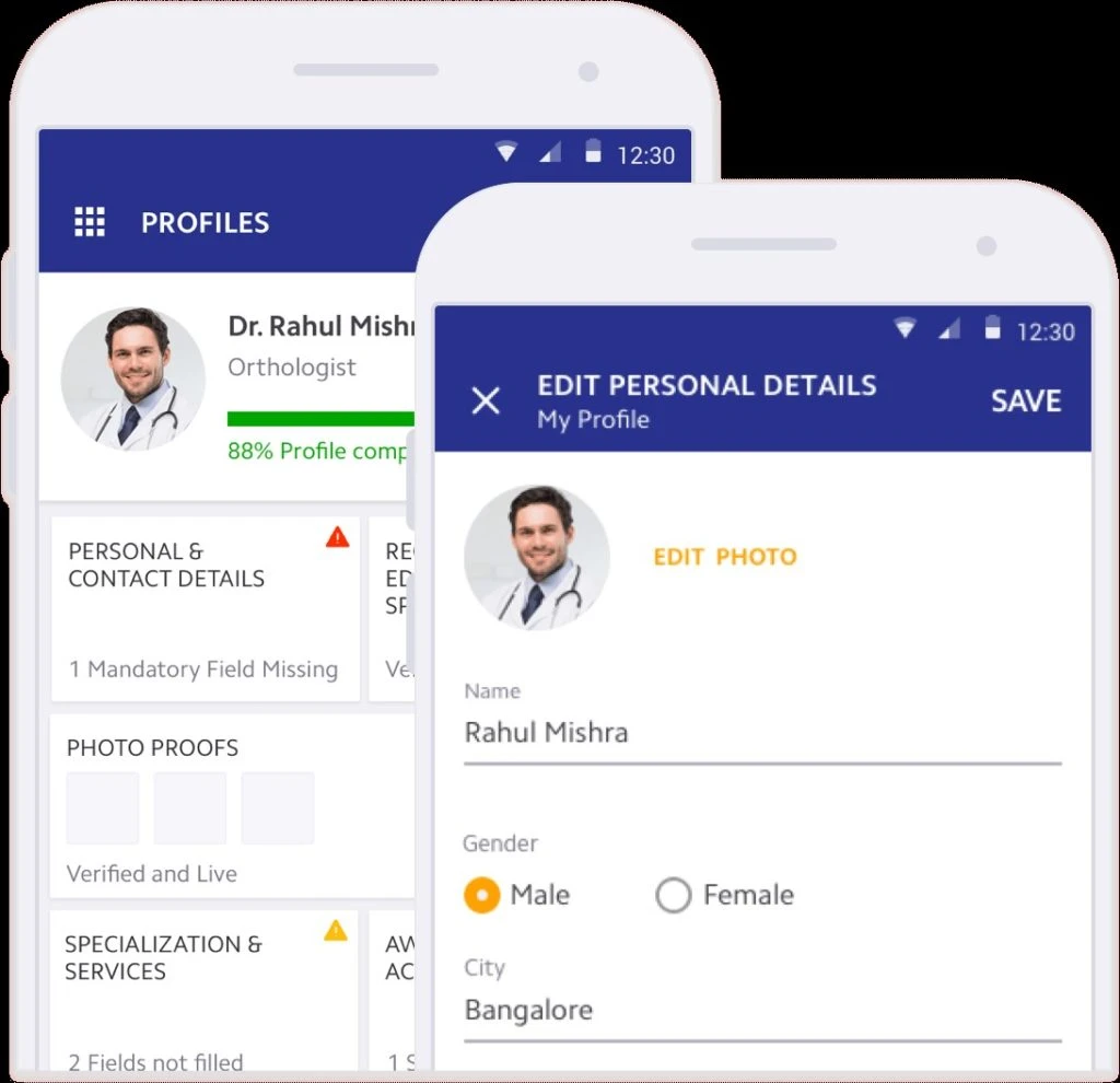 Best Doctor Personalized App, Doctor's EMR App