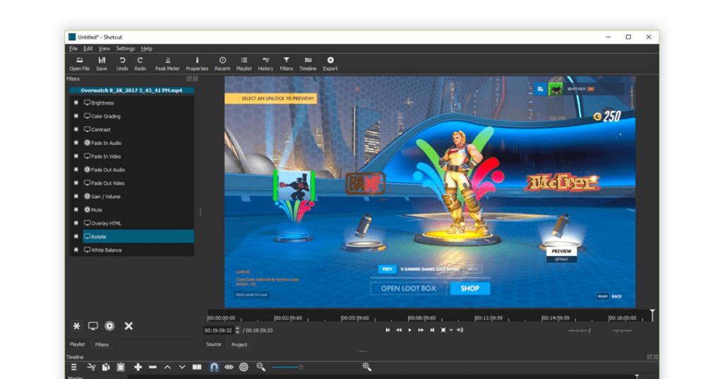 Shotcut Video Editor