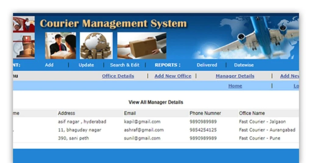 Courier Management System