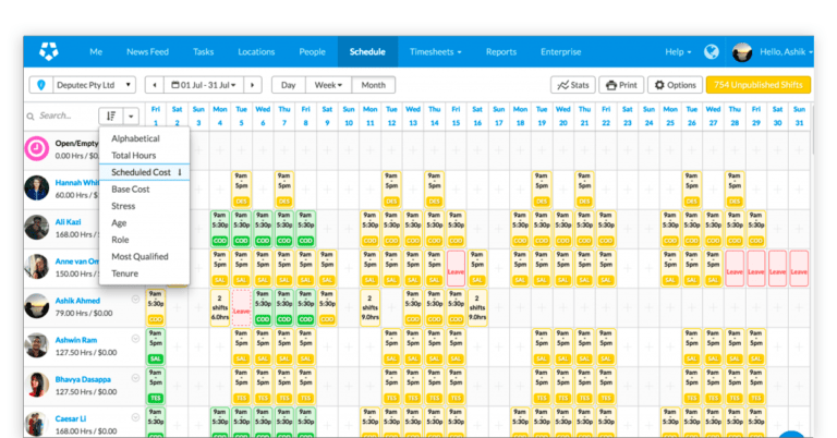 Best Employee Shift Scheduling Software : Key Features