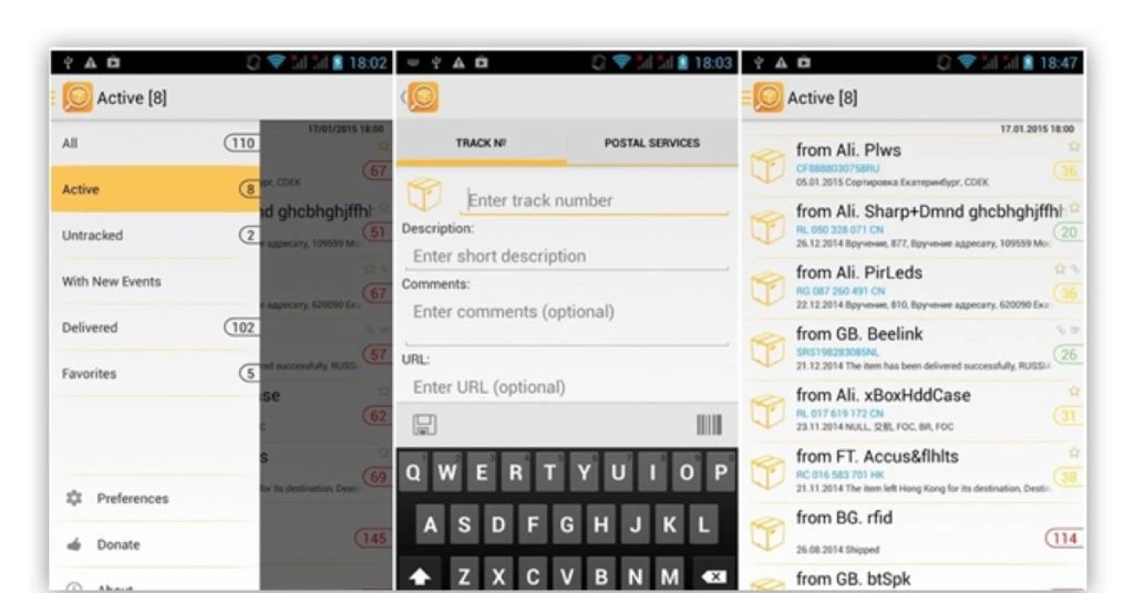 TrackChecker Mobile Image