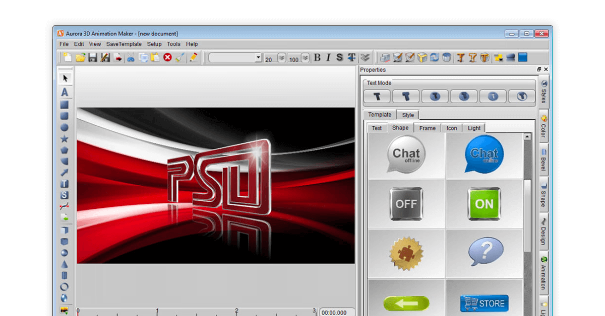 3D animation software